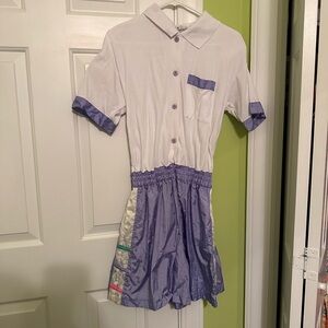 Vintage 80s/90s Clipper Bay Athletic Romper Size Small